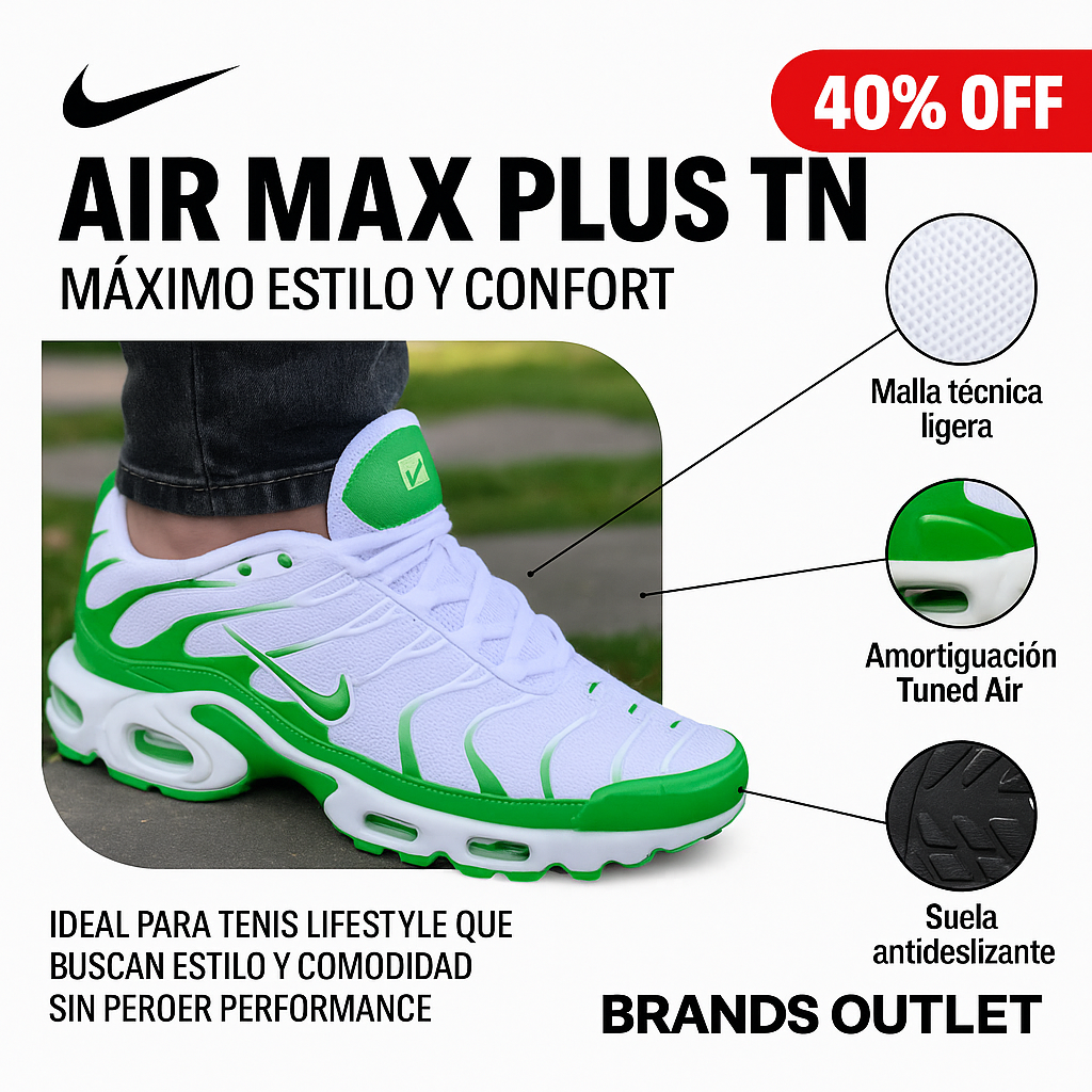 ¡TENDENCIA! TENIS NIKE AIR TN