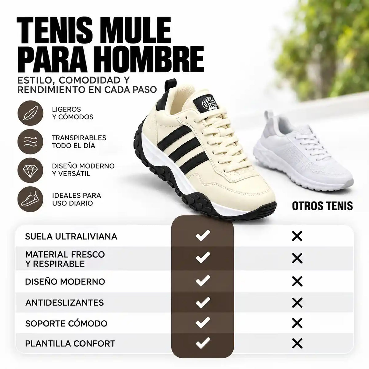 Tenis Sneaker Mule