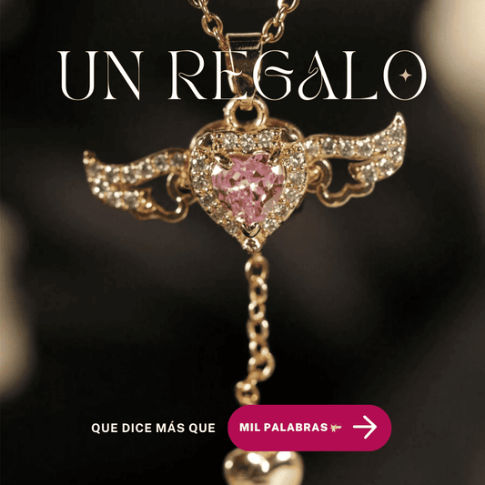 COLLAR CORAZÓN Y ALAS CAAJAREG