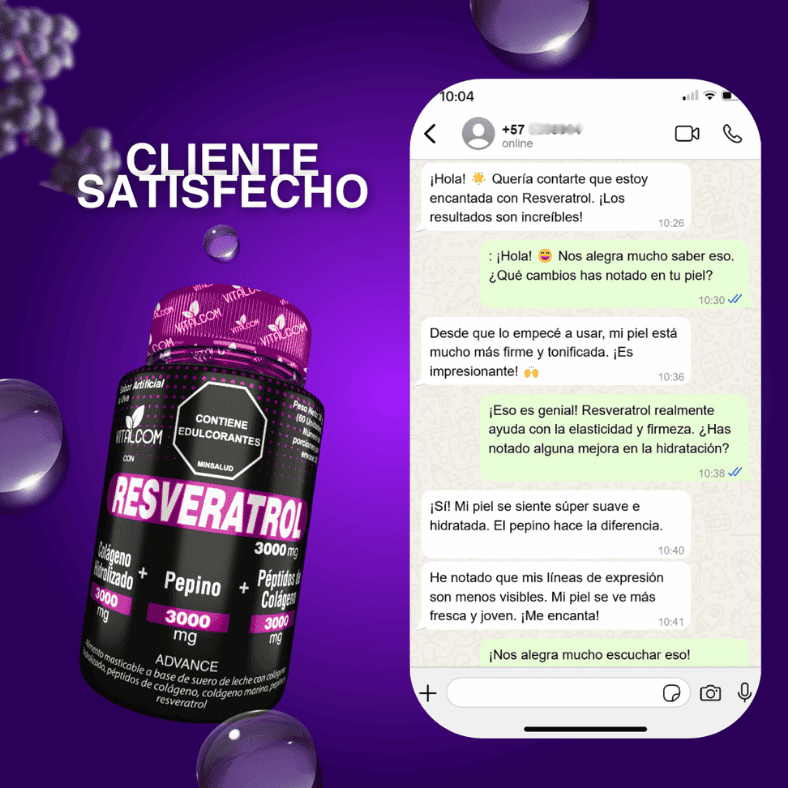 Resveratrol Puro Original Natural 3000mg