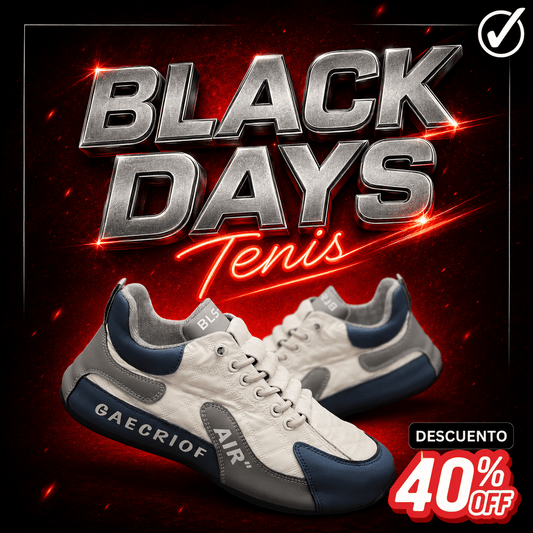 ¡BLACK DAYS! TENIS GAECRIOF