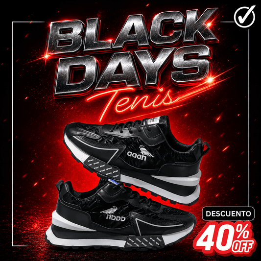 ¡BLACK DAYS! TENIS ADAN
