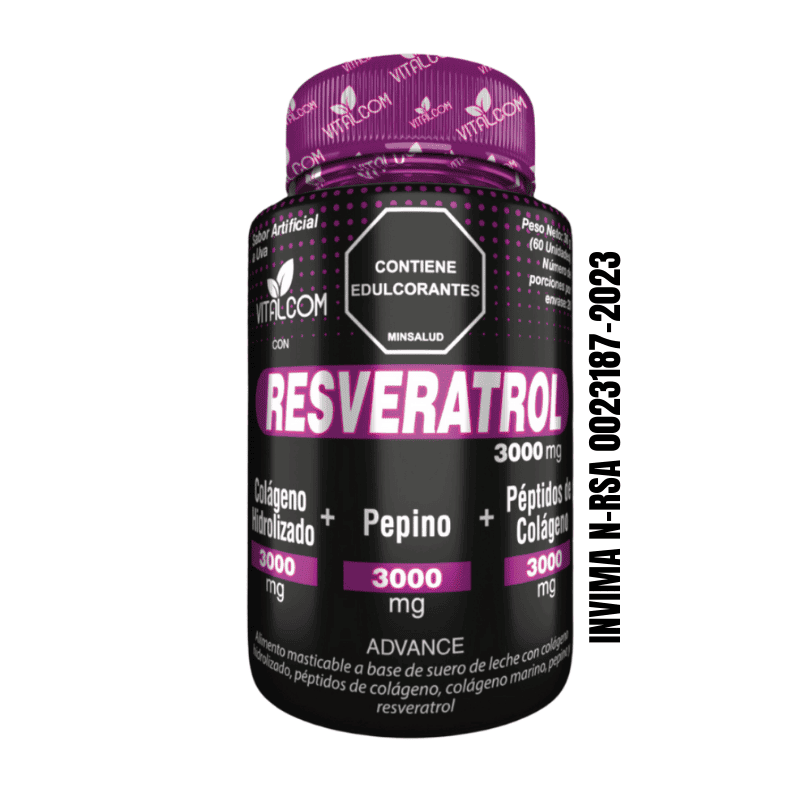 Resveratrol Puro Original Natural 3000mg