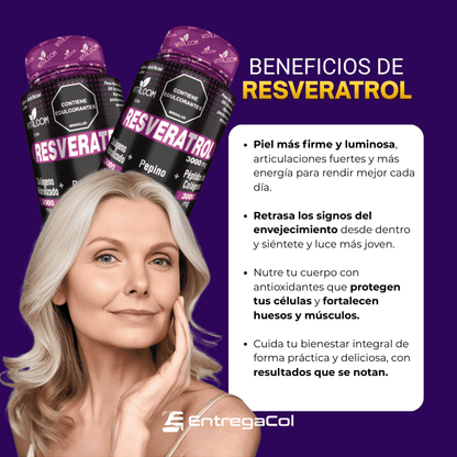 Resveratrol Puro Original Natural 3000mg