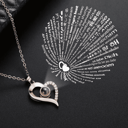 COLLAR "TE AMO" EN 100 IDIOMAS