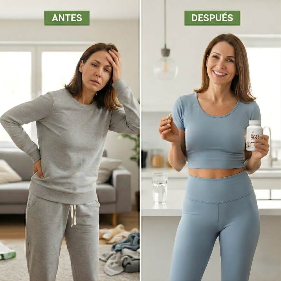 Melena de León con L-Ergotioneína, 120 cápsulas de origen vegetal | Apoyo para la salud cerebral, energética y inmunológica | Sin OMG