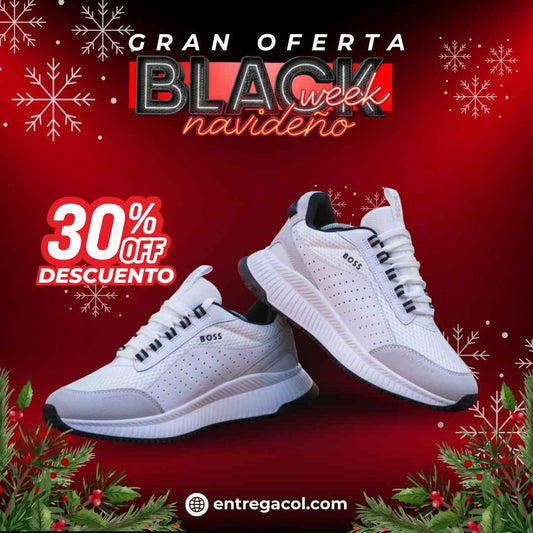 ¡BLACK WEEK NAVIDEÑO! CALZADO HUGO BOSS