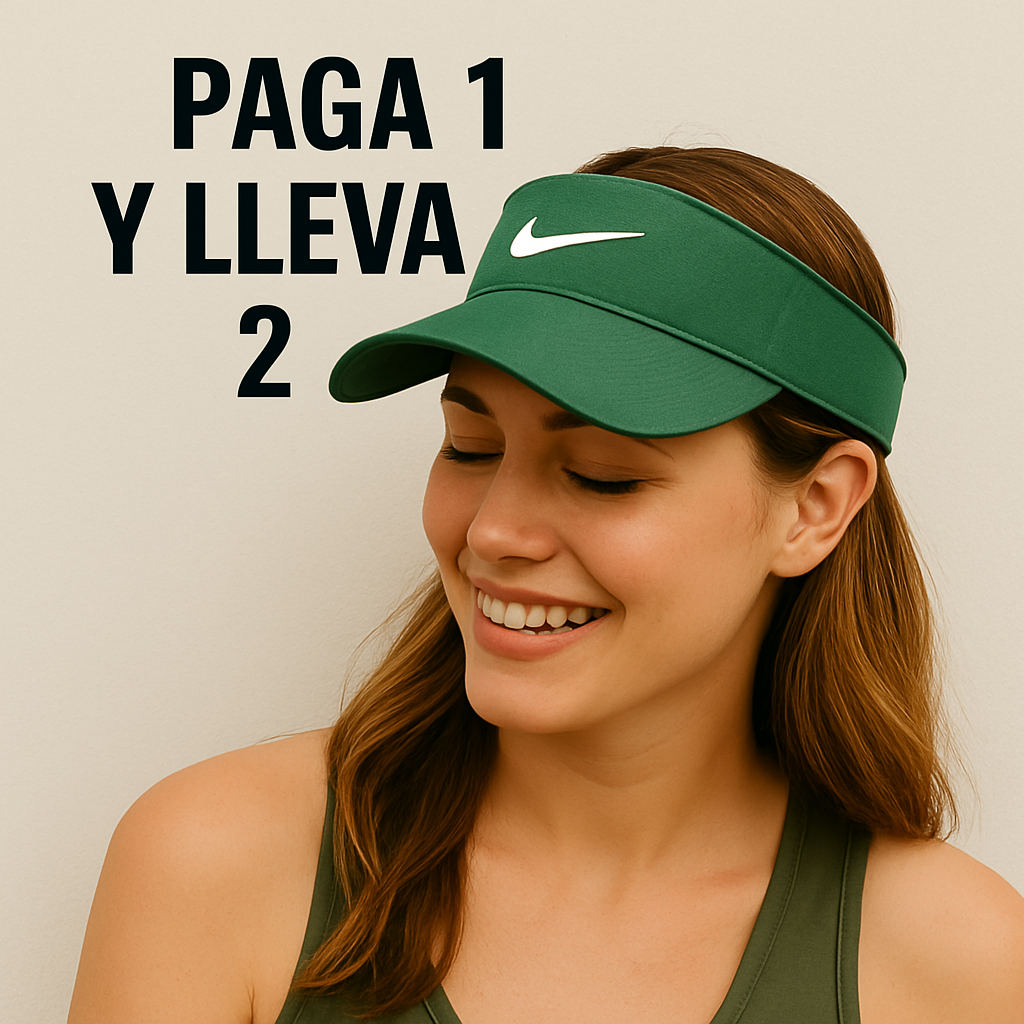 ¡PROMOCION! LLEVA 2 X 1 VISERA NIKE ⭐⭐⭐⭐⭐