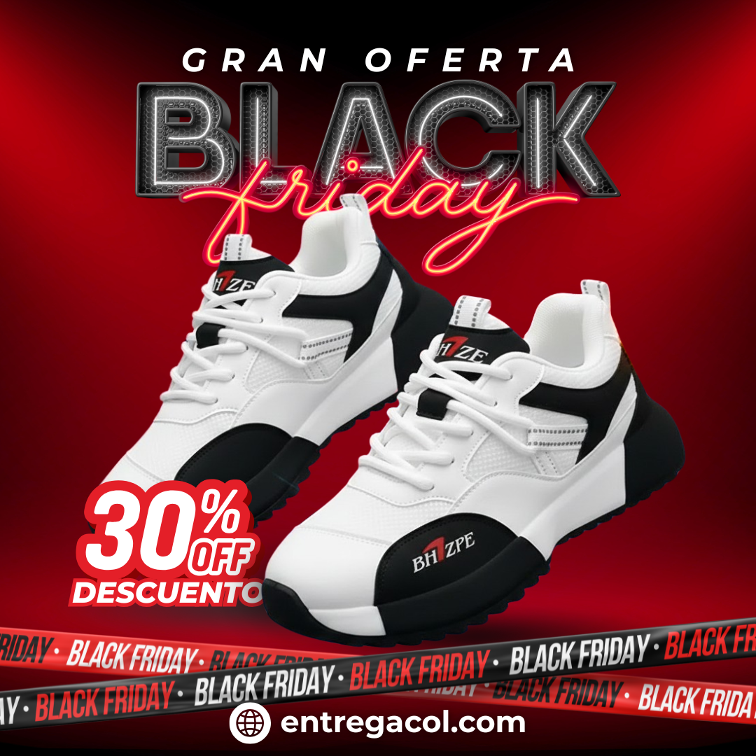 ¡BLACK FRIDAY! RUNNER TENIS