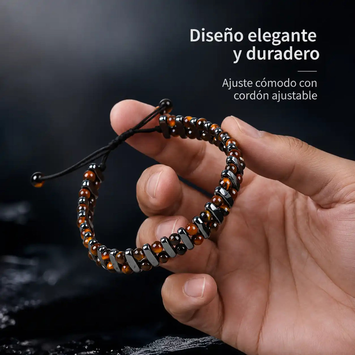 Brazalete Prestige de Piedras Naturales