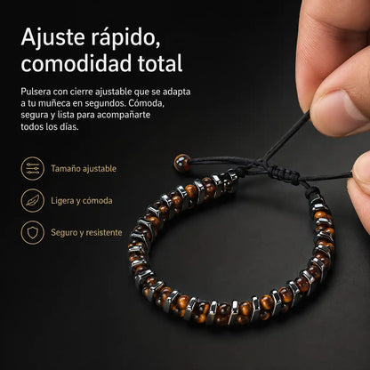 Brazalete Prestige de Piedras Naturales