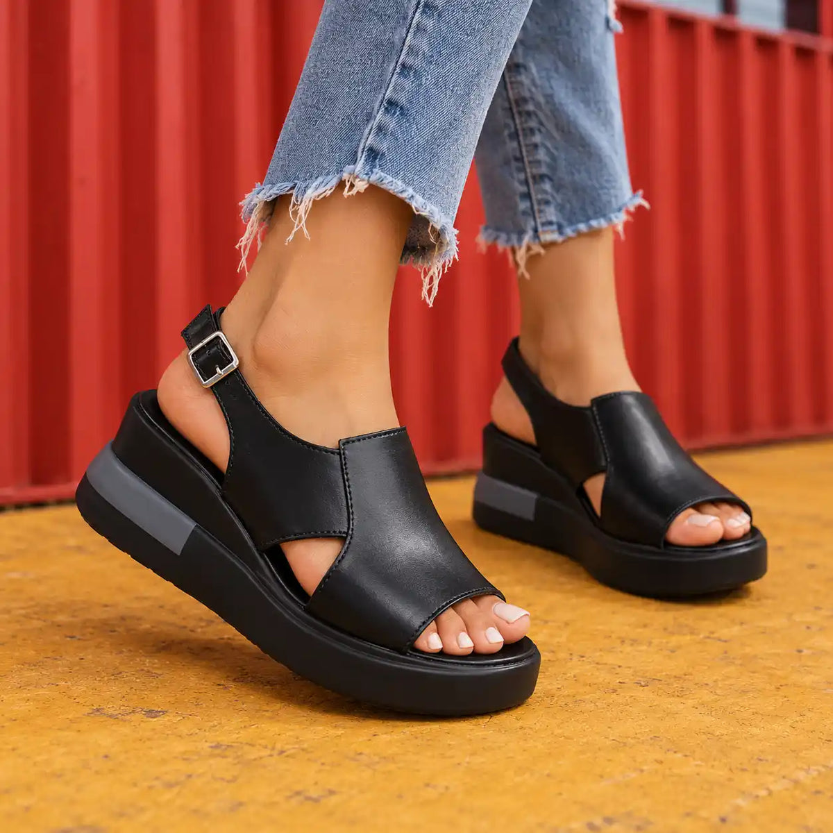 Sandalia ComfortStep Ortopédica