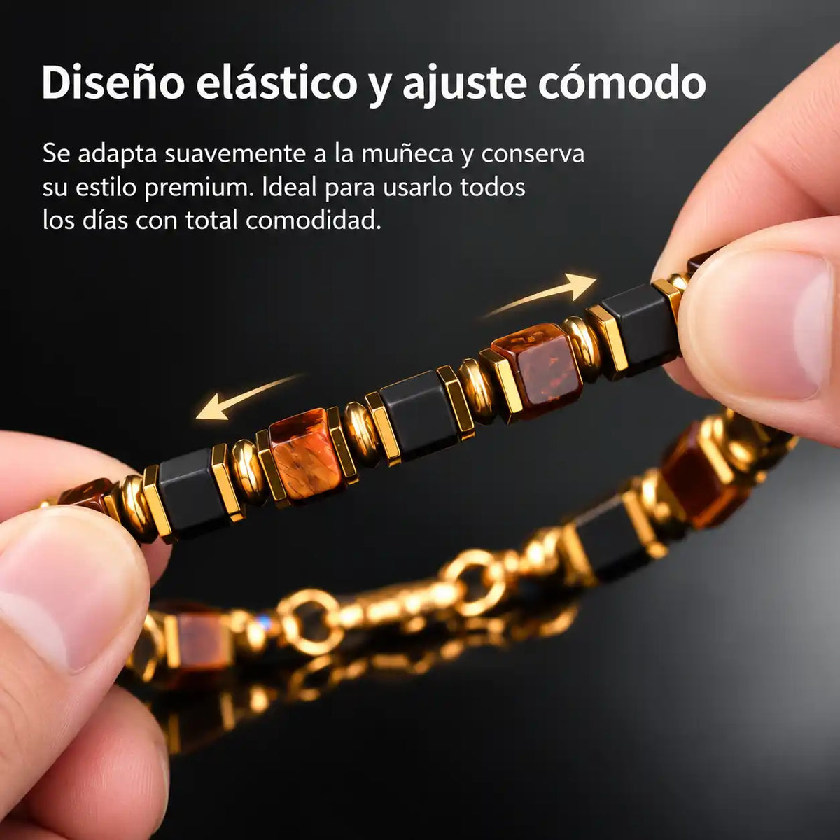 Brazalete Fortune de Piedras Naturales