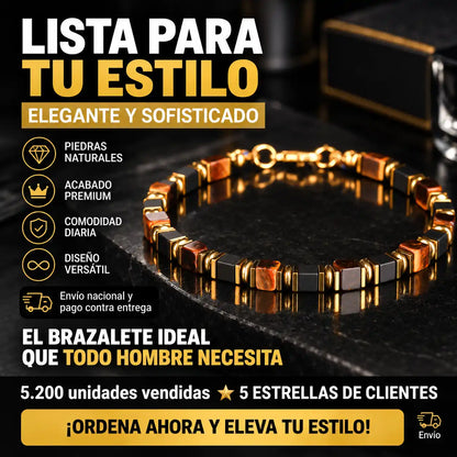 Brazalete Fortune de Piedras Naturales