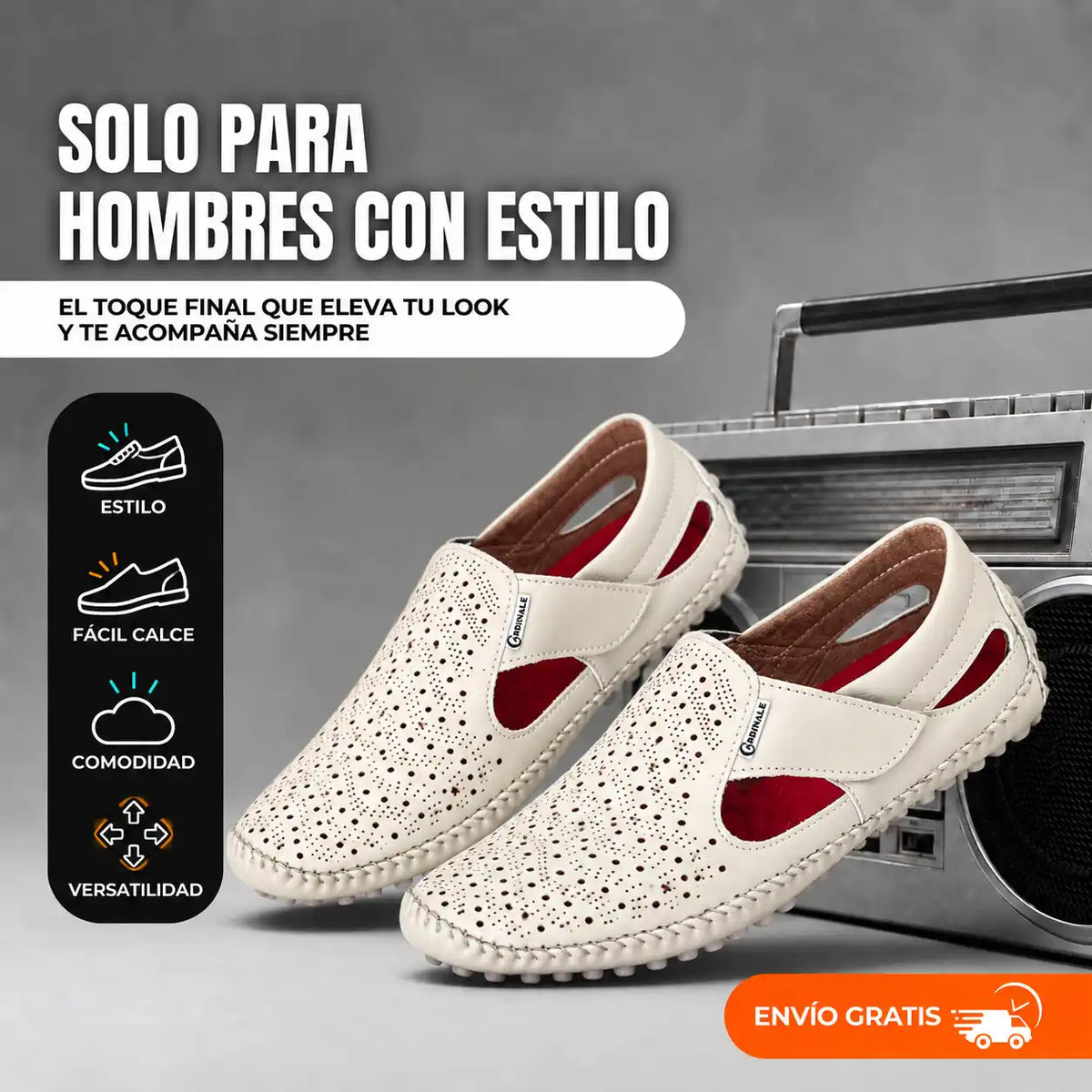 Mocasín Ivory