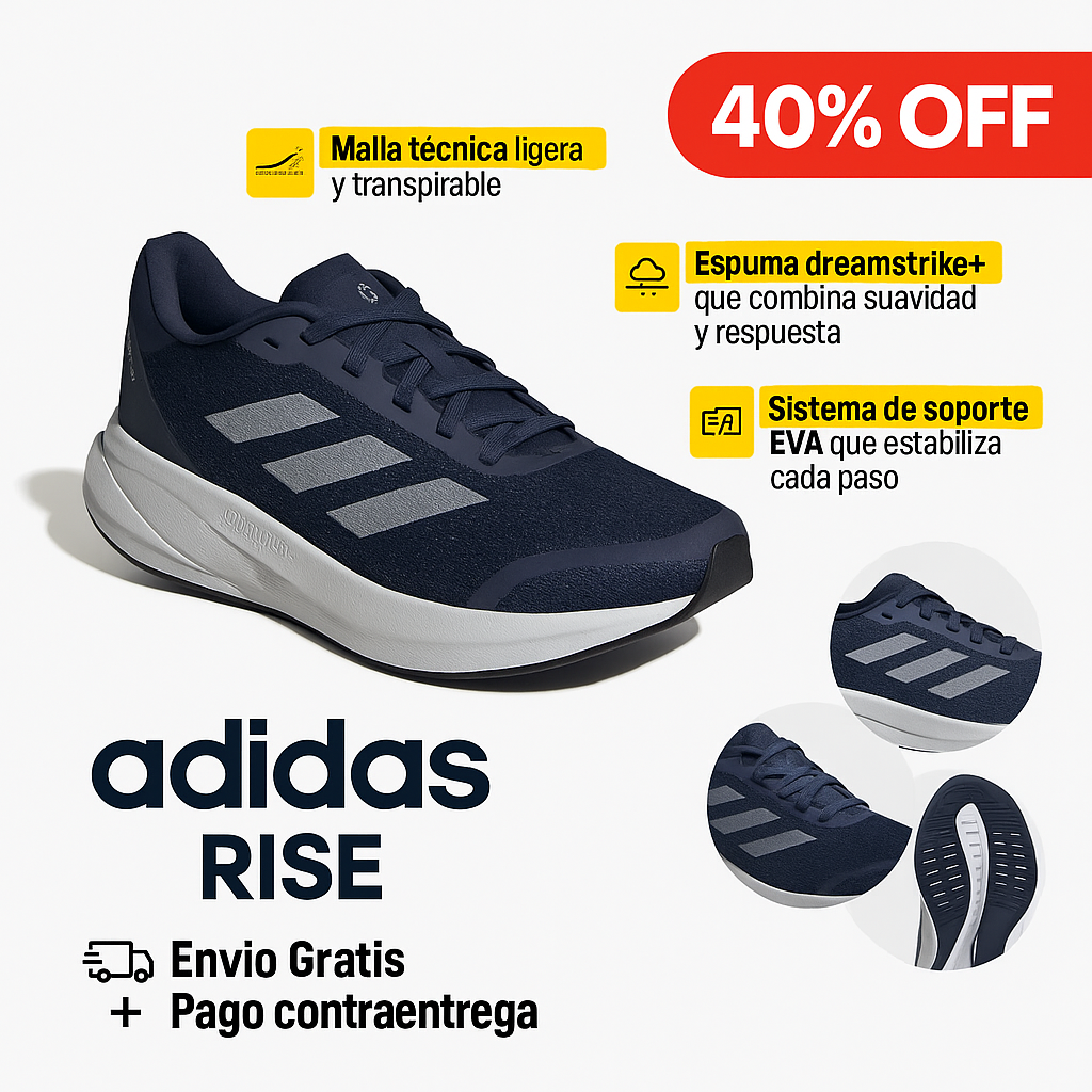 ¡TENDENCIA! TENIS ADIDAS RISE